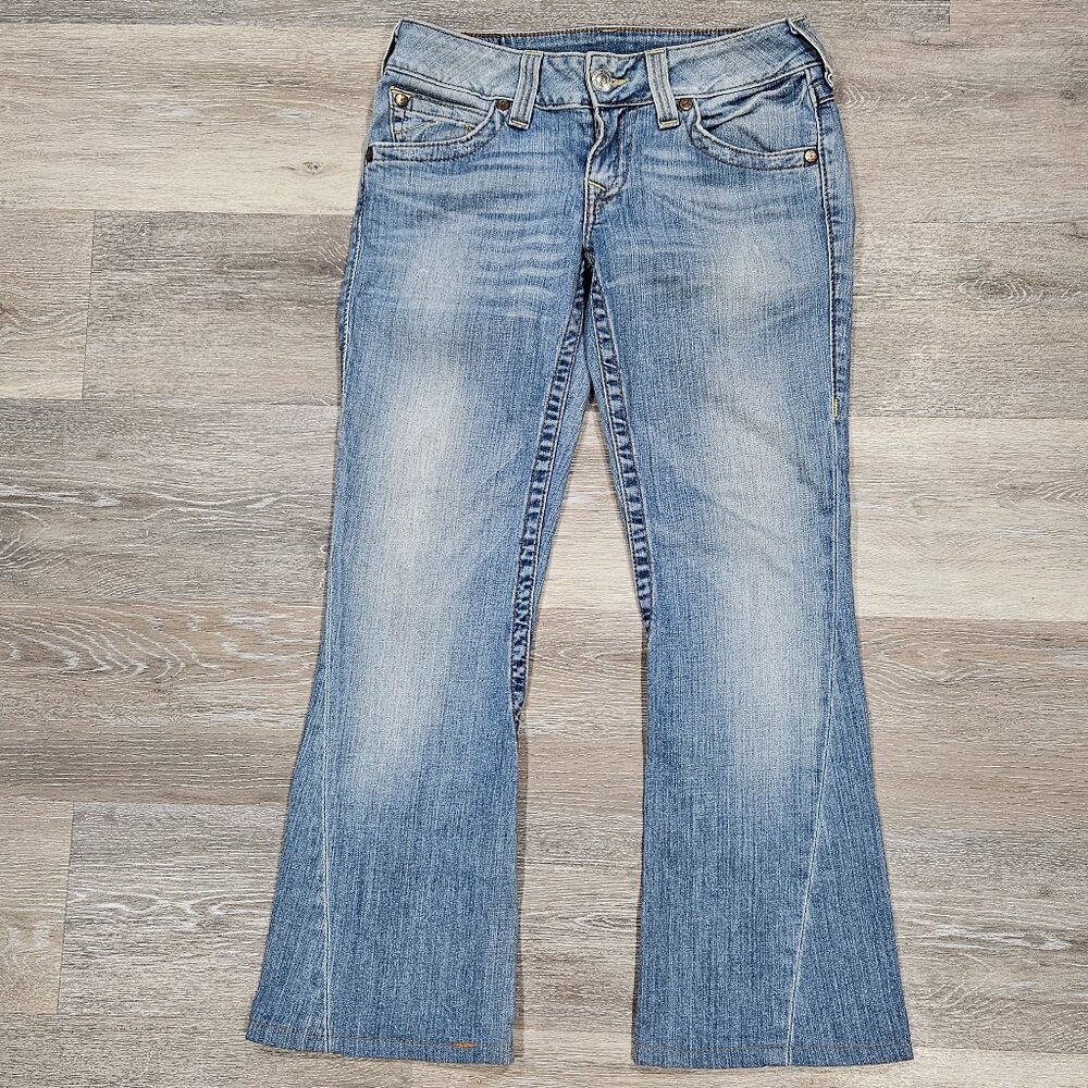 True Religion Section Flare Jeans Women’s 29 Vintage Y2K Made in USA